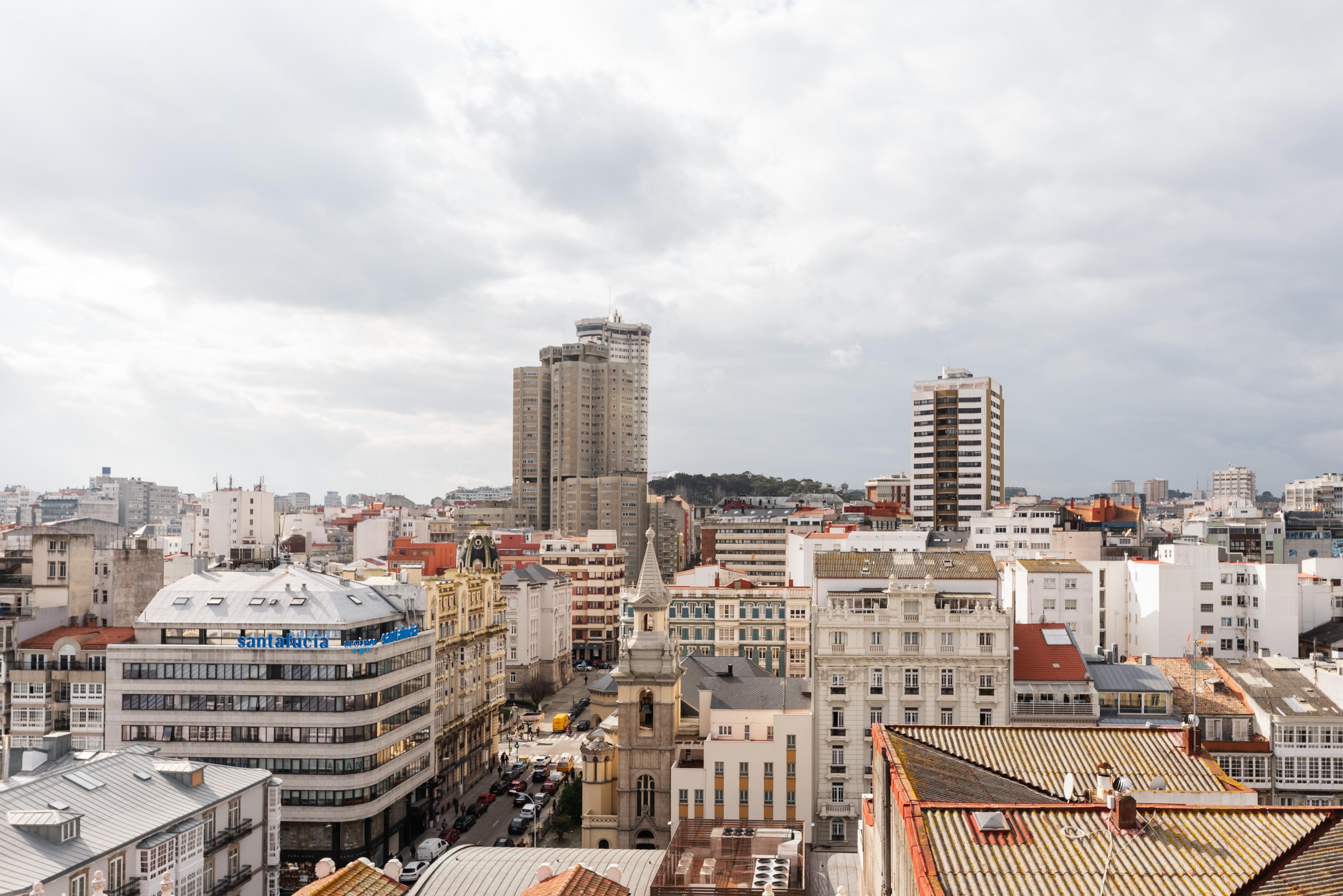 Eurostars Blue Coruna Hotel A Coruna Exterior photo