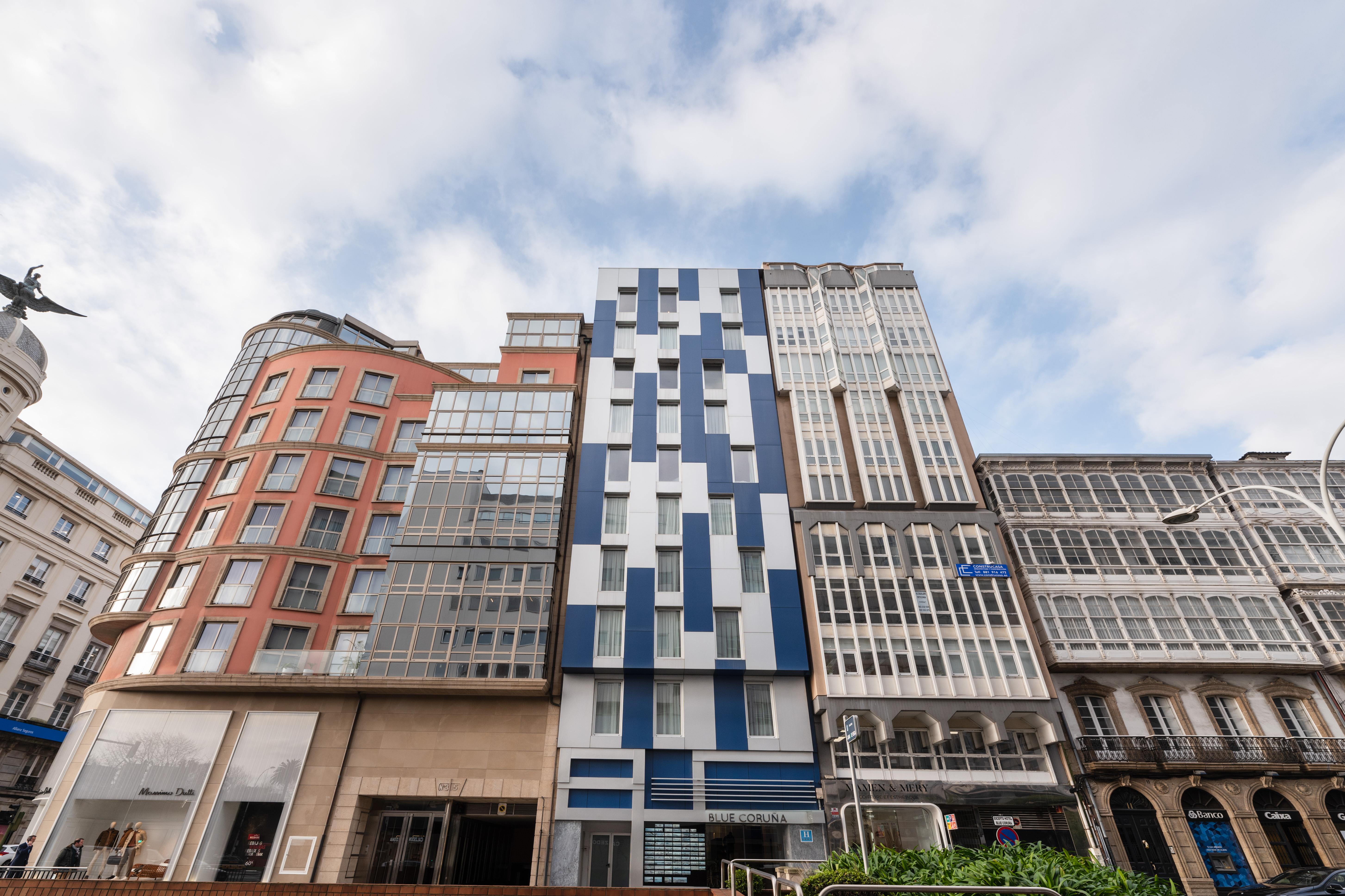 Eurostars Blue Coruna Hotel A Coruna Exterior photo