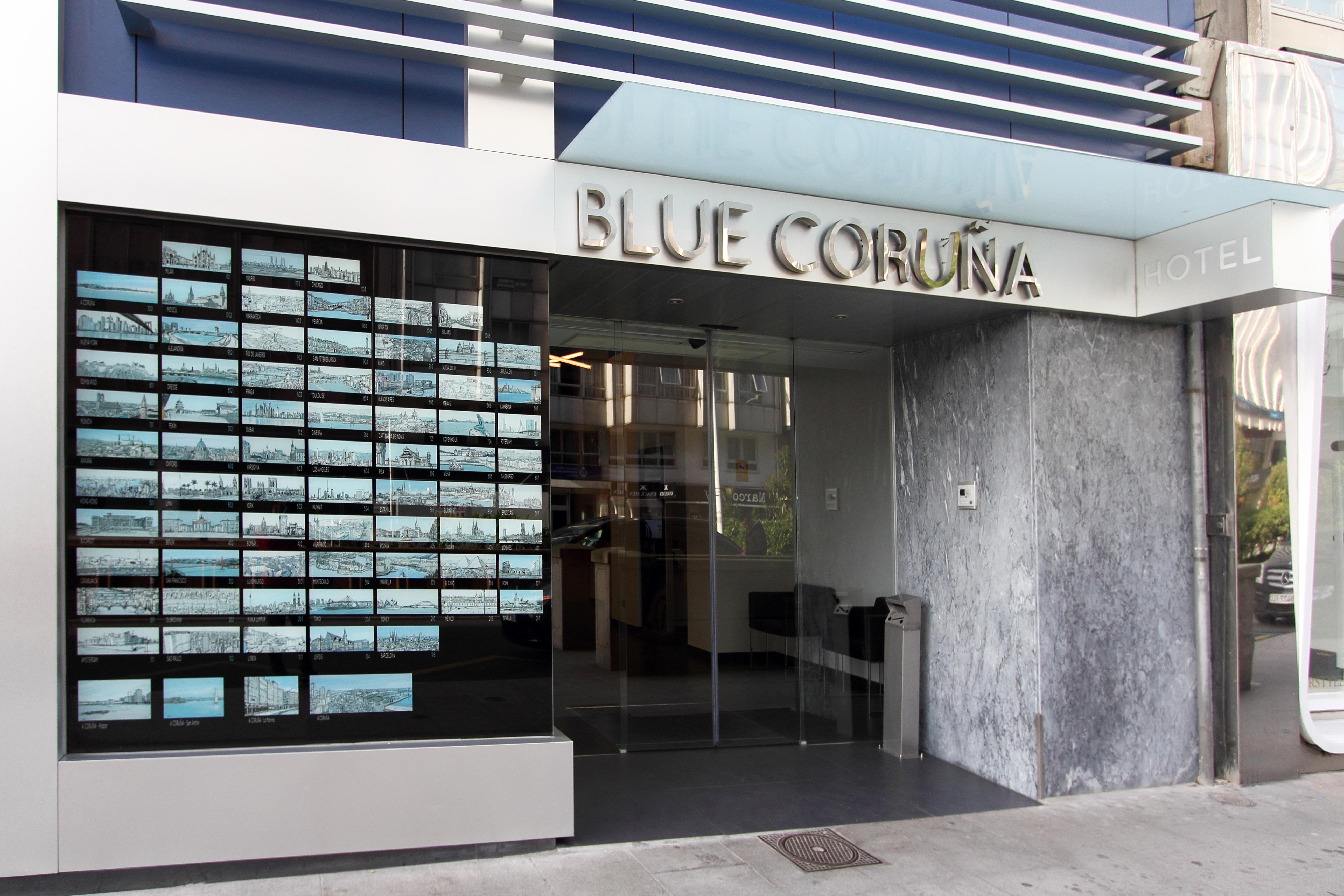 Eurostars Blue Coruna Hotel A Coruna Exterior photo